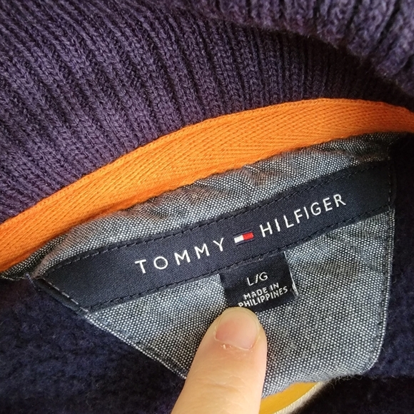 Tommy Hilfiger Sweater Cardigan Preppy Cozy - Picture 5 of 5